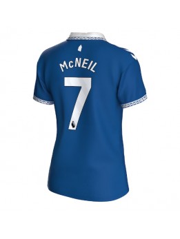 Everton Dwight McNeil #7 Replika Hemmakläder Dam 2023-24 Kortärmad